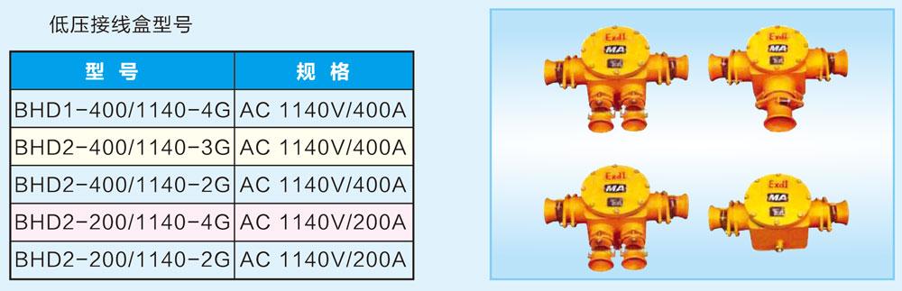 煤礦用低壓電纜接線盒