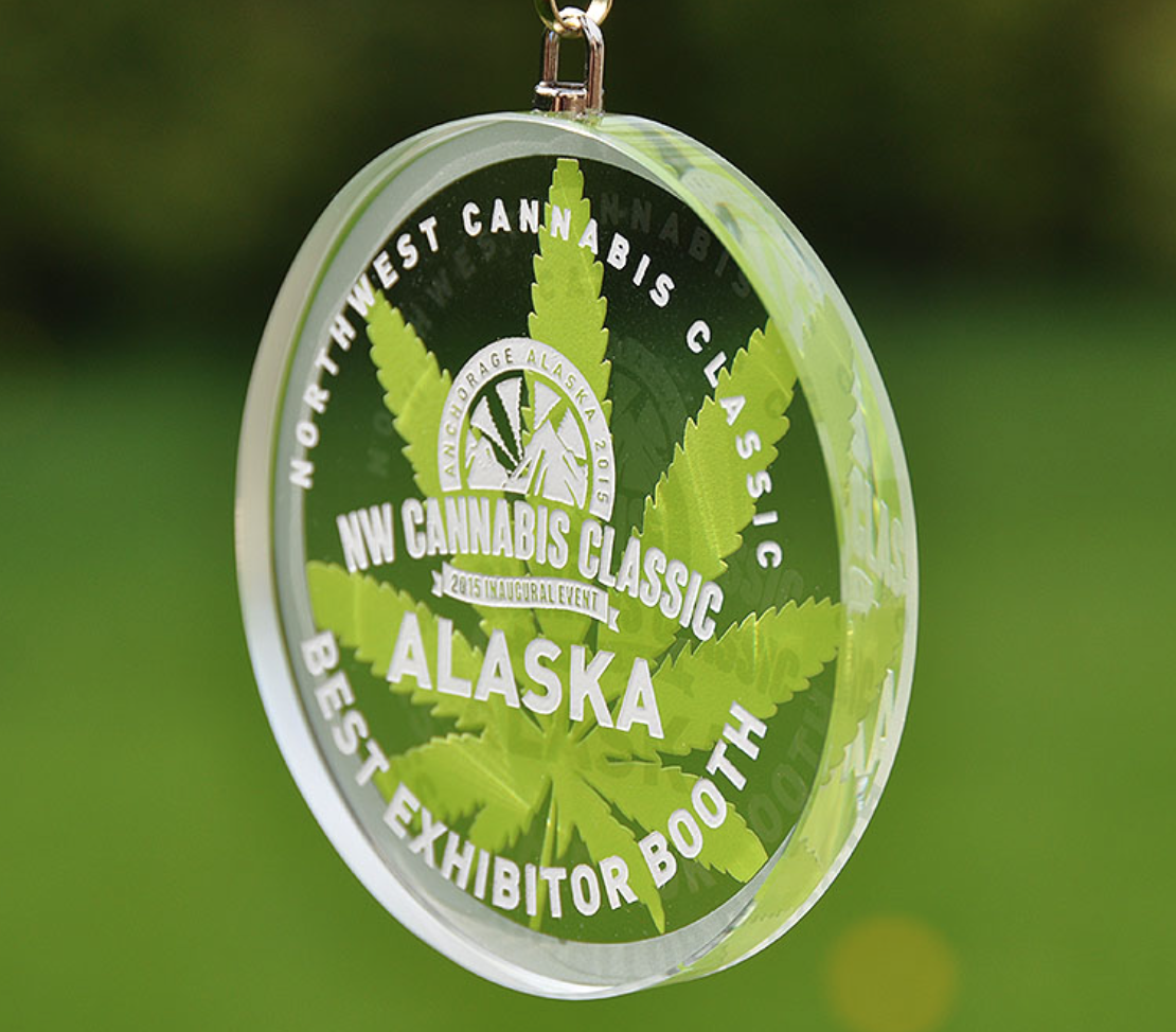 GLASS MEDAL