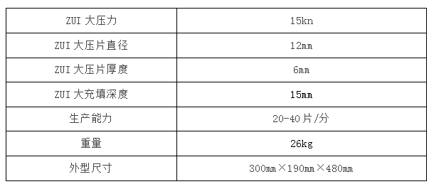 TDP-0手摇单冲纯手摇压片机