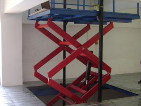 固定式装卸货梯