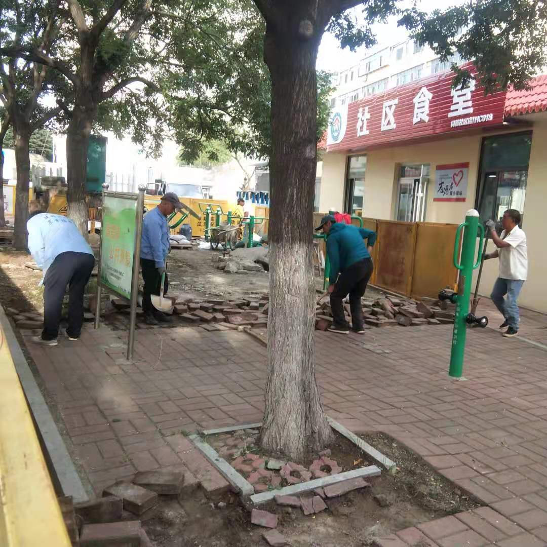 环翠楼街道同德社区老旧小区改造工程