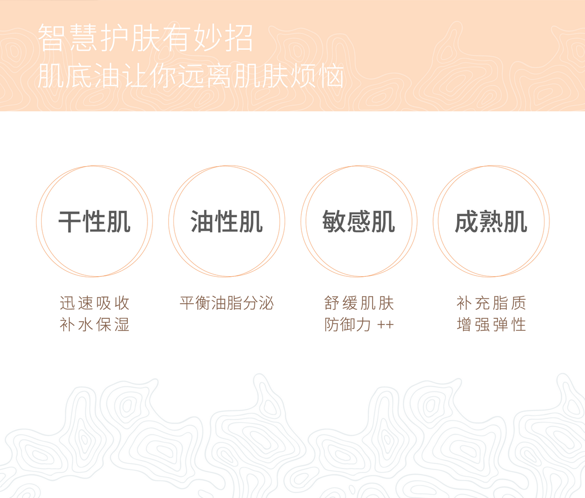 保湿滋润肌底油
