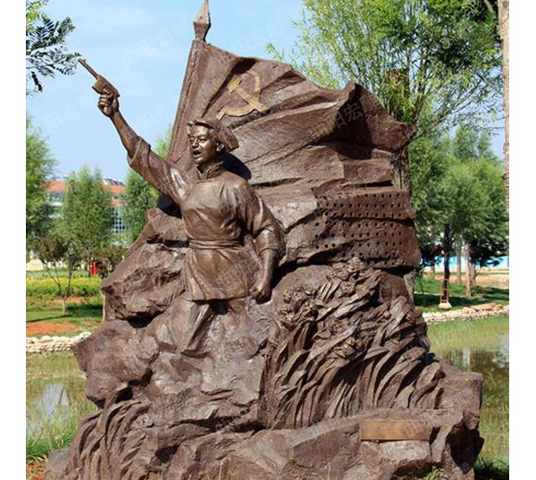 重慶鍛銅雕塑安裝