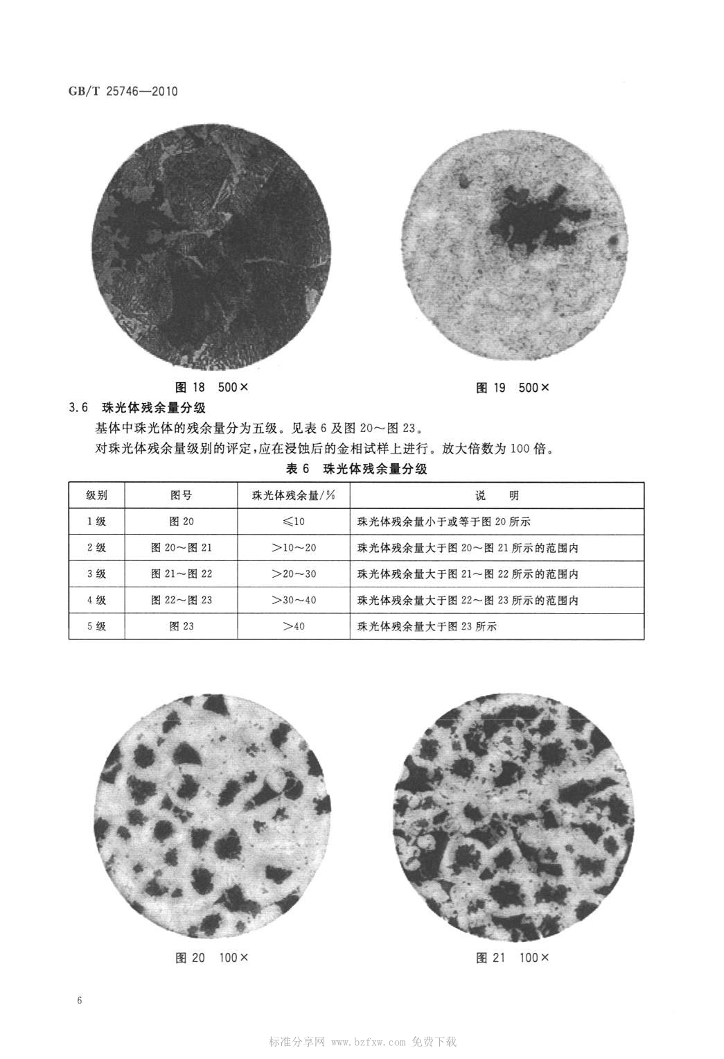GBT25746-2010可锻铸铁金相检验