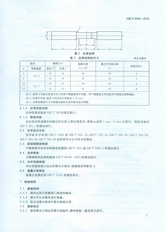 GBT9440-2010可锻铸铁件