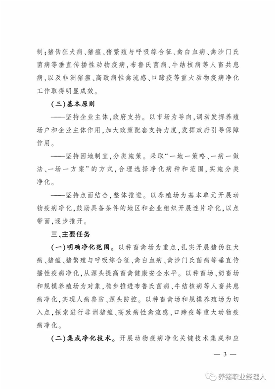 猪病净化
