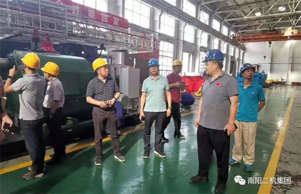 南阳二机集团与中国石油技术开发有限公司共推海外重大项目运行