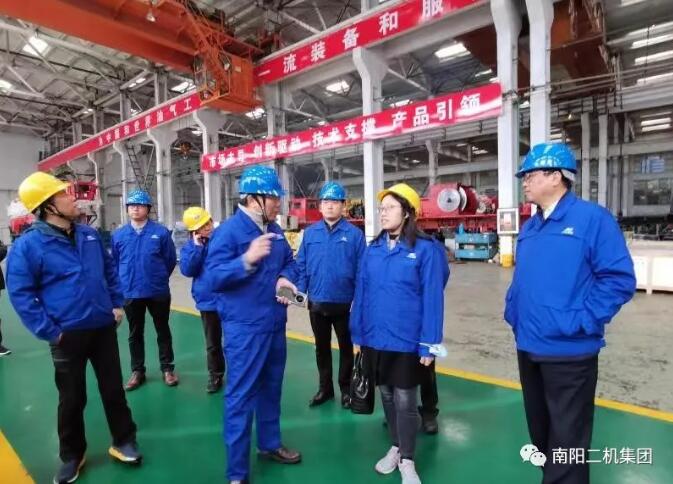 中国石油技术开发有限公司副总经理吕菁一行莅临二机集团考察交流