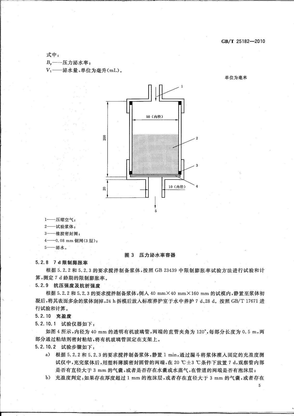 預(yù)應(yīng)力孔道壓漿（劑）料