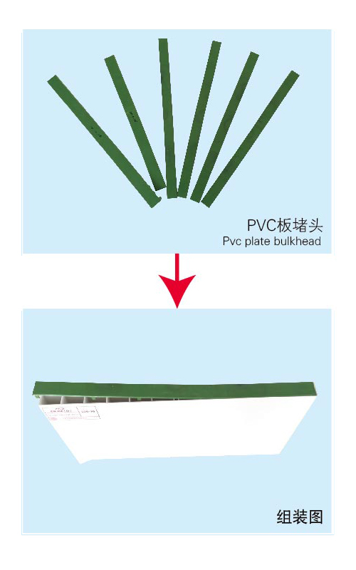PVC板堵头
