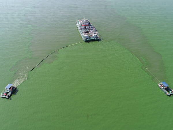 雷克環境積極迎戰巢湖藍藻