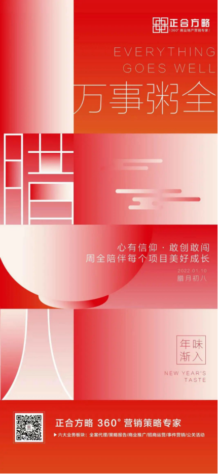 腊八粥暖，正合方略与各项目共展万事周全...