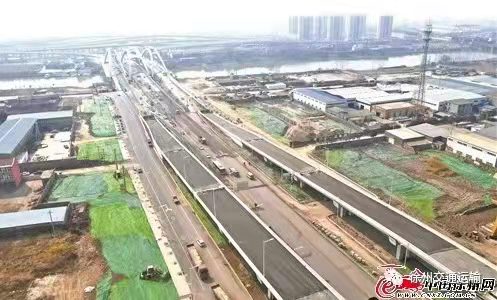 徐韩公路快速化改造工程2022年2月实况