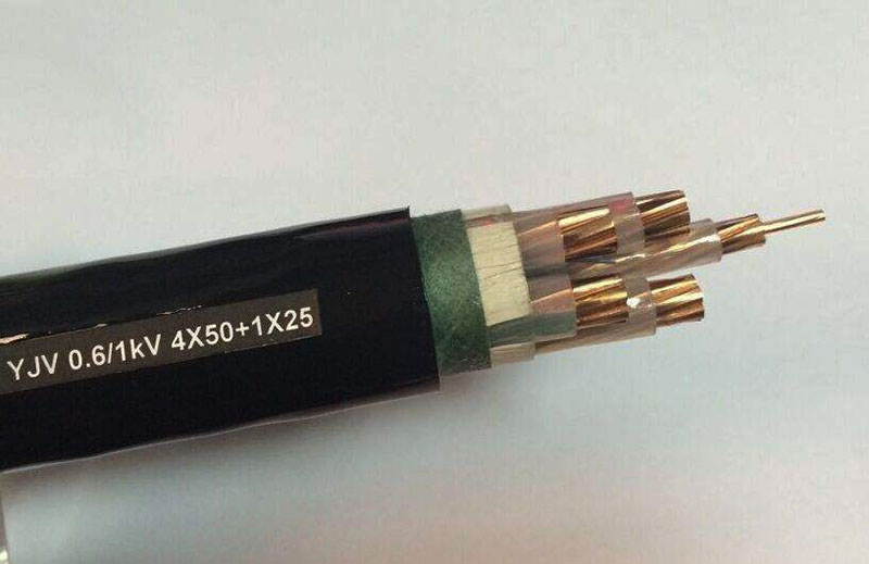 ZR-YJV-4*50+1*25电缆价格