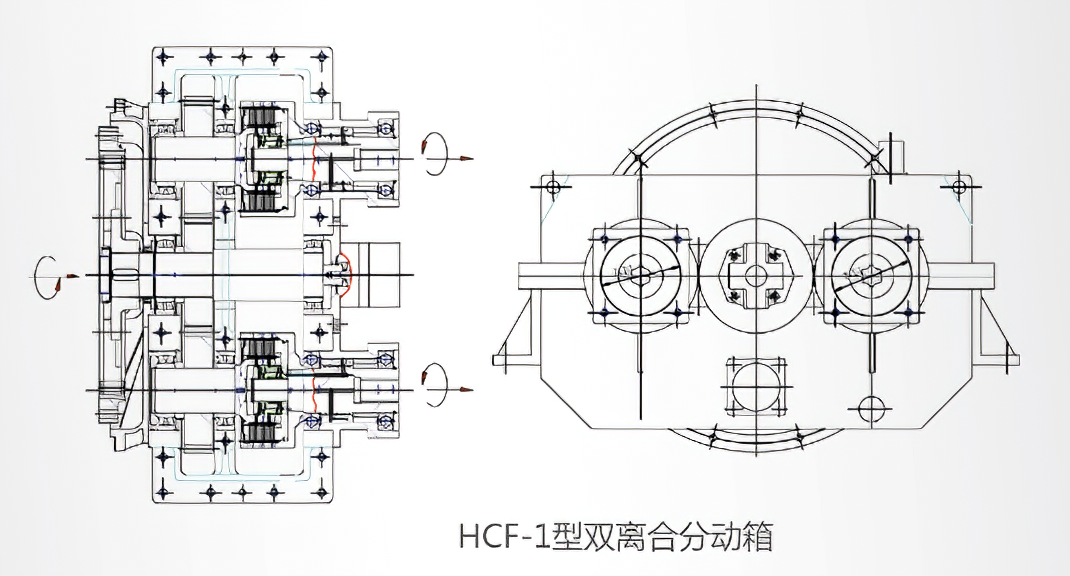 LJV800离合减速器