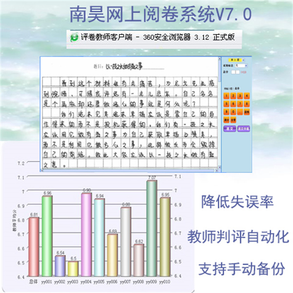 顺城区高扫阅卷系统