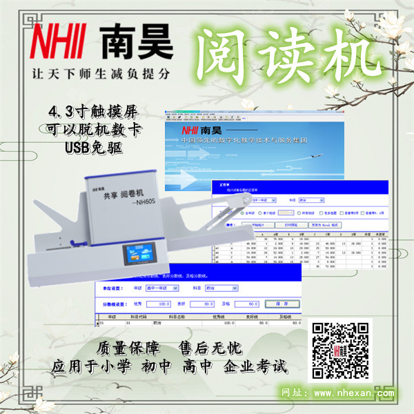 临漳县答题卡机器NH60S