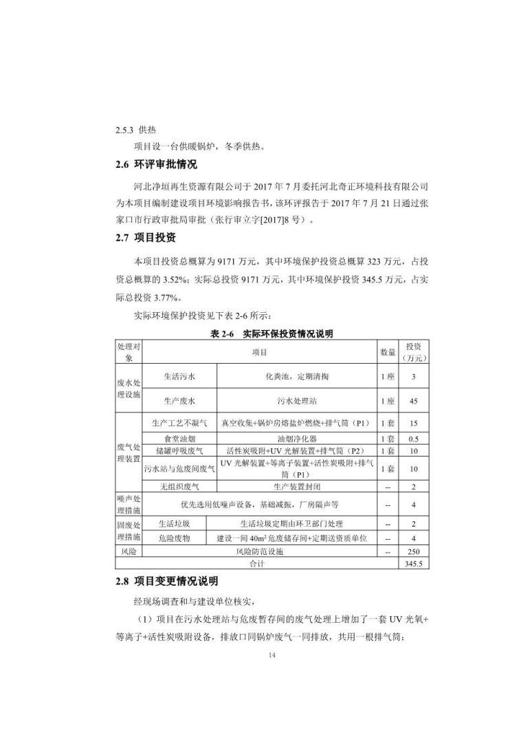 河北净垣再生资源有限公司