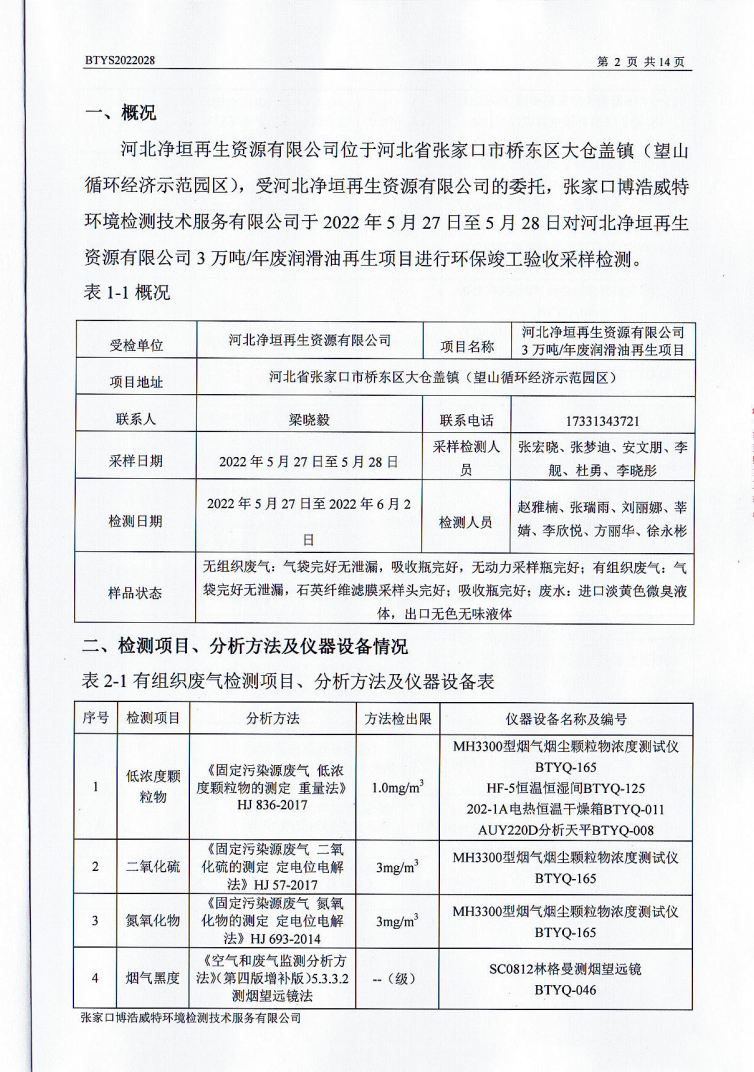 河北净垣再生资源有限公司