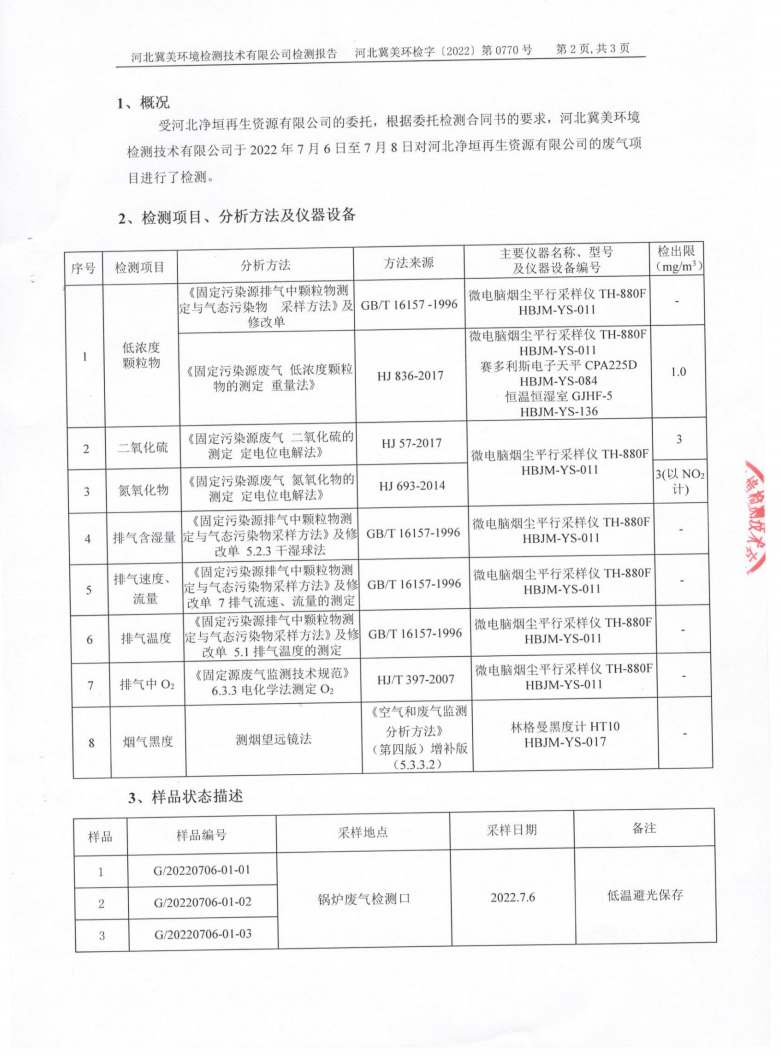 河北净垣再生资源有限公司