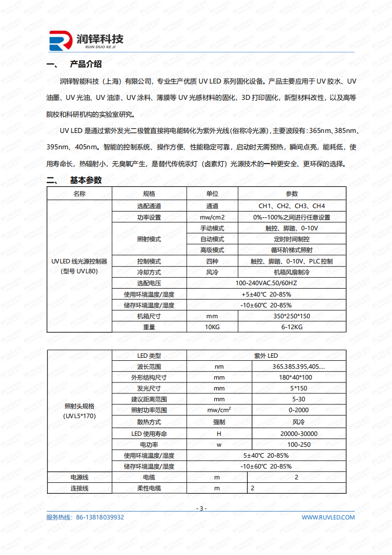 UVLED线光源UVL5-170