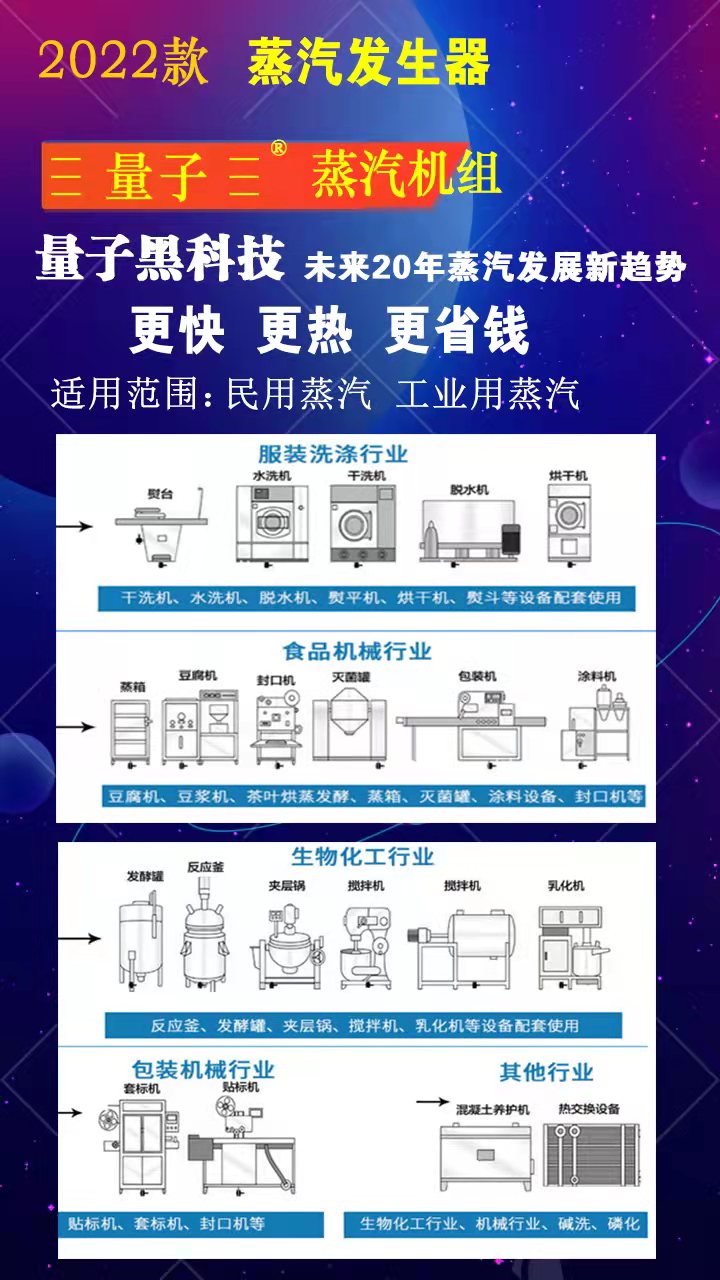 量子能供熱機組
