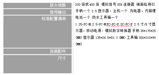 手持式端面仪