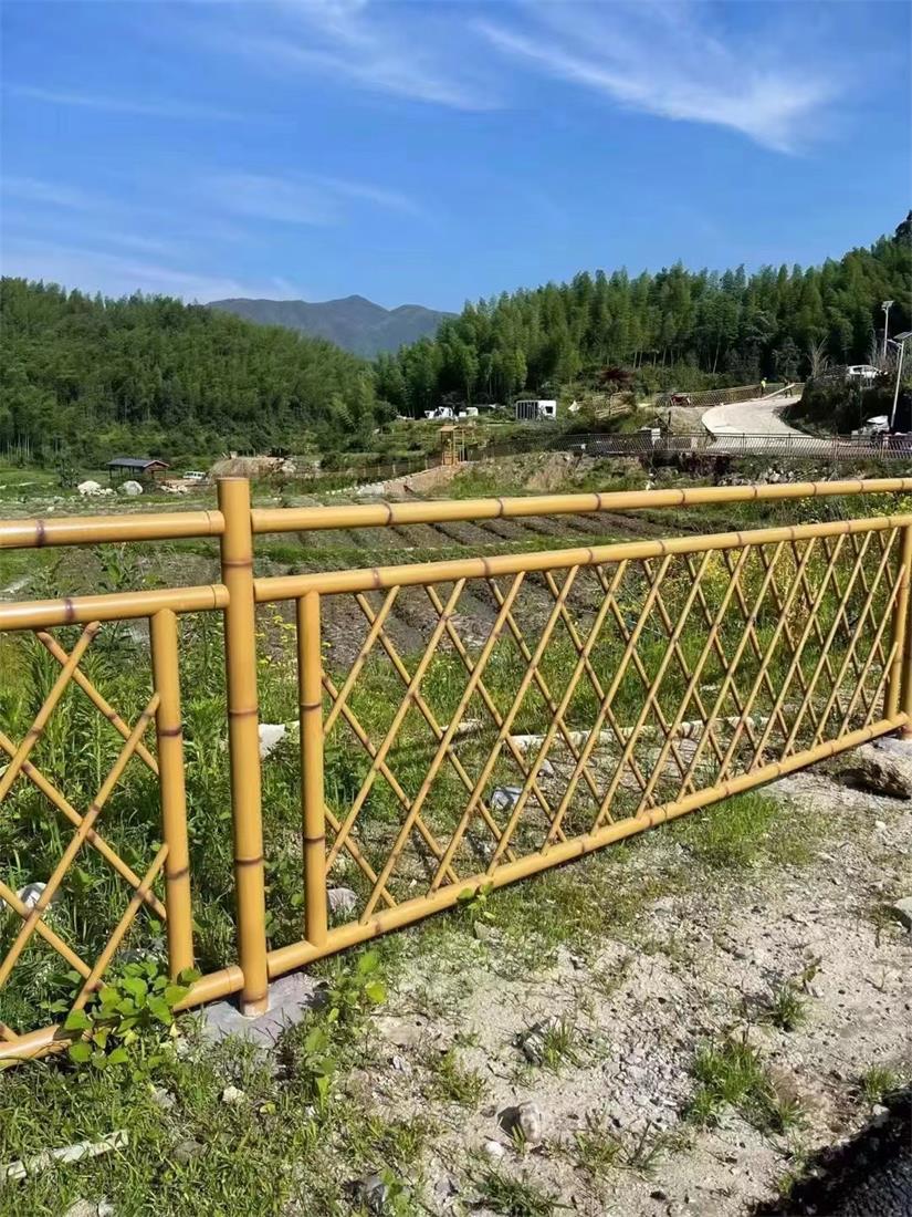 仿竹护栏的作用