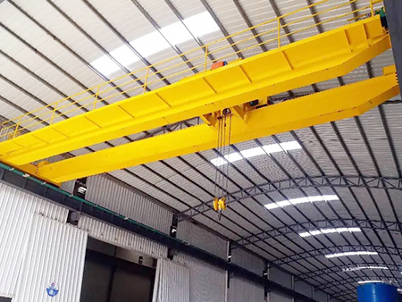 Single beam crane