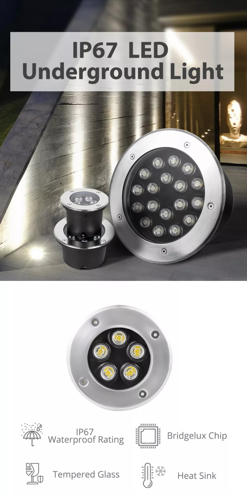 Buried lamp