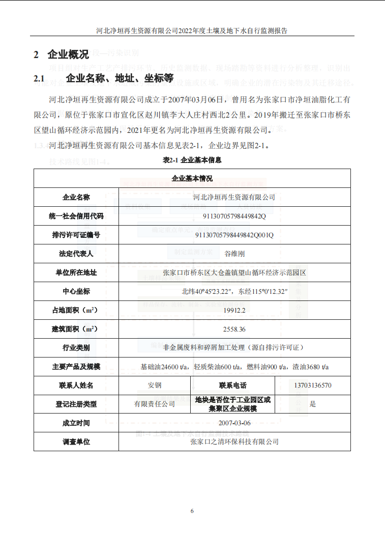 河北净垣再生资源有限公司