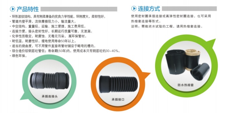 HDPE双壁波纹管