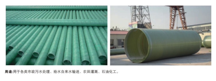 玻璃钢夹砂给水管