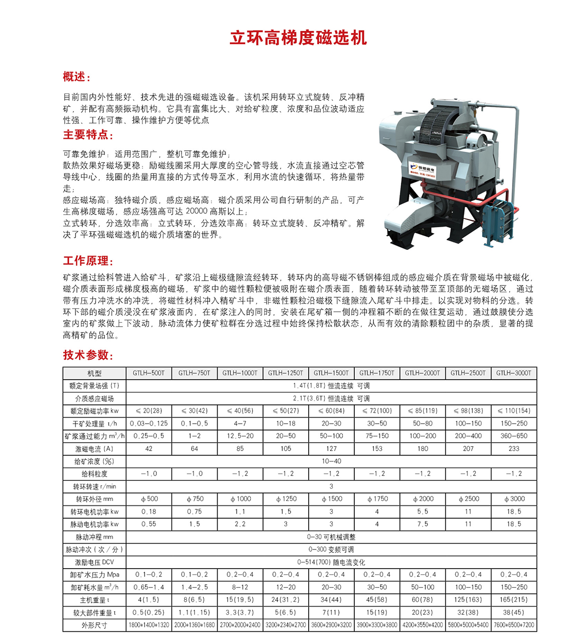 立环高梯度磁选机