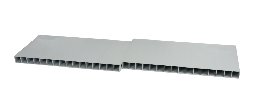 PVC中空板（直边直筋、小钩配合）