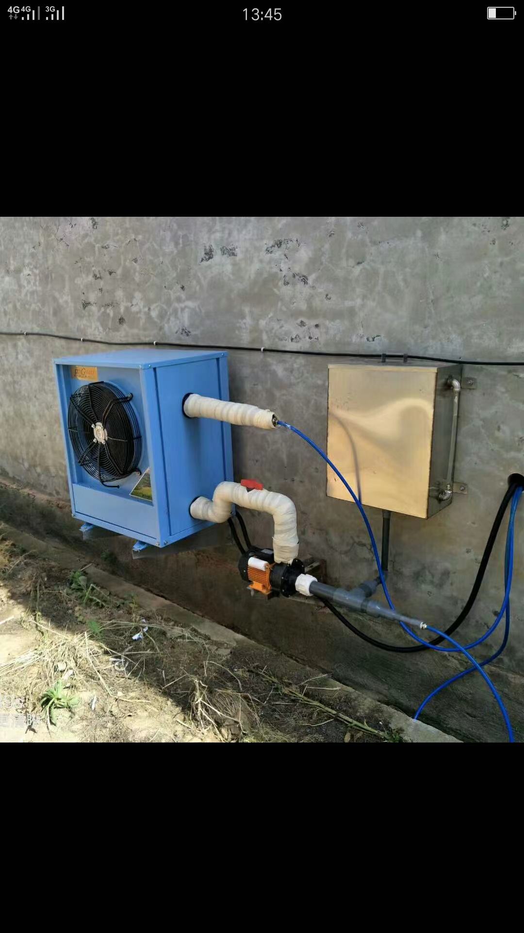 海鲜养殖制冷机安装