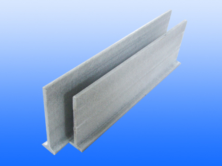 T-shaped fiberglass support