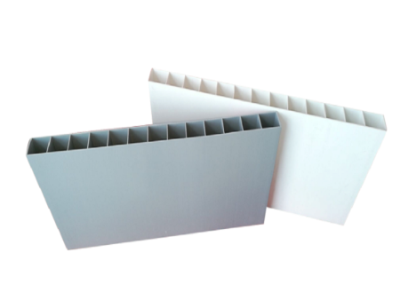 PVC hollow board (straight edge and straight reinforcement)