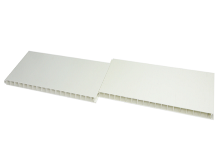 PVC hollow board (R edge straight reinforcement, with matching)