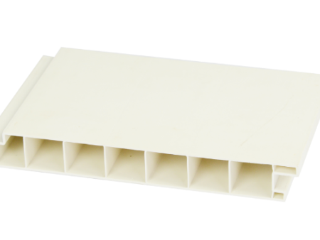 PVC hollow board (with straight edges and reinforcement, with matching)