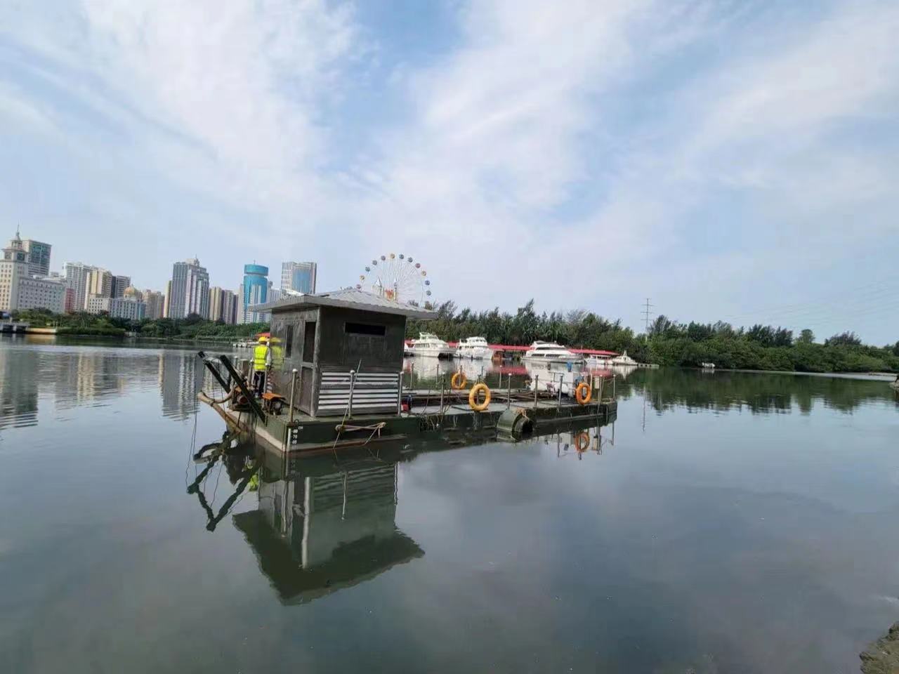 海口市龙珠湾水体生境改善项目