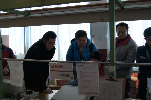 北京博纳客户来我公司参观考察
