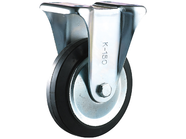 Japanese medium and heavy steel core elastic rubber wheels