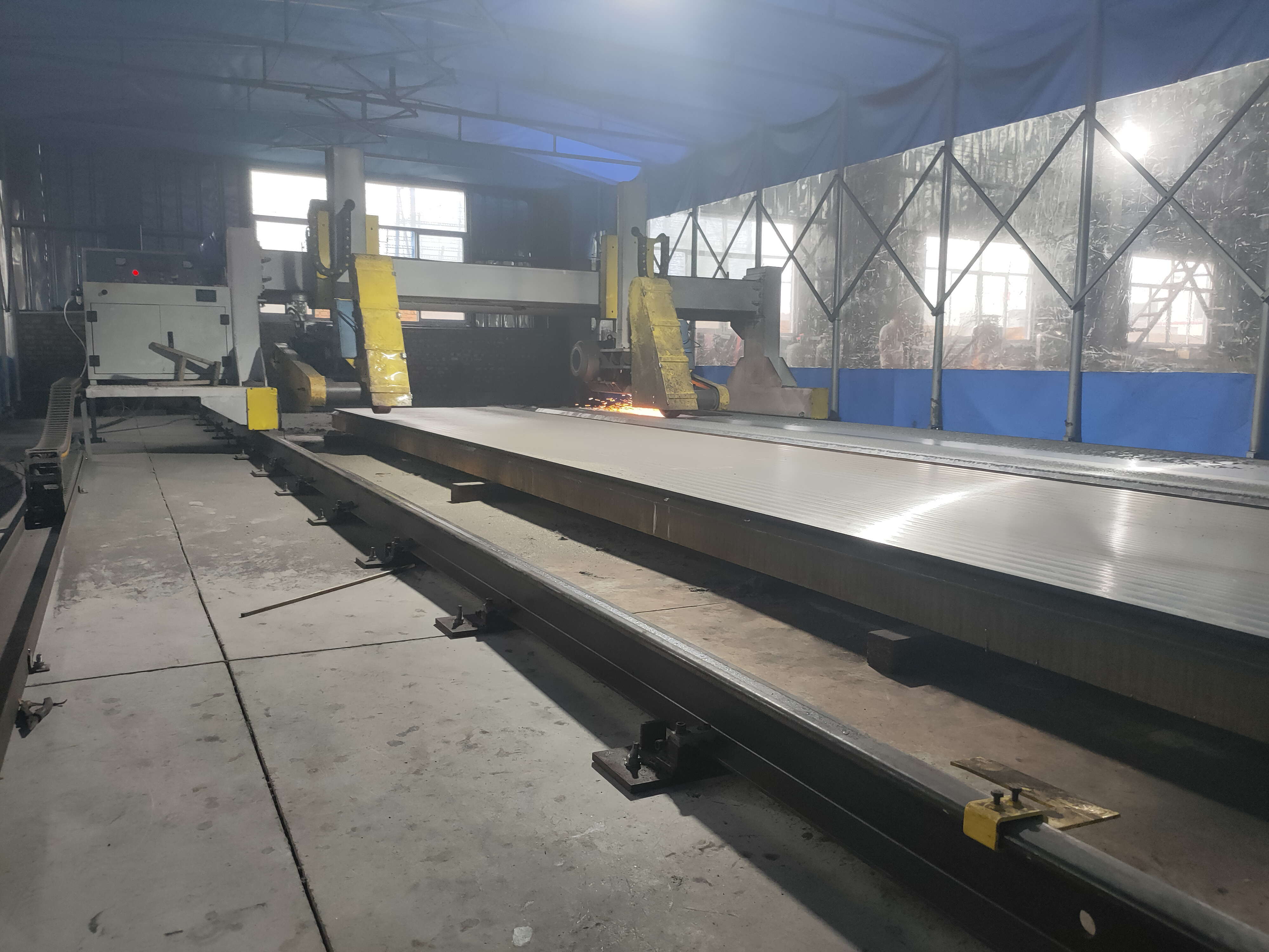 双头金属抛光机