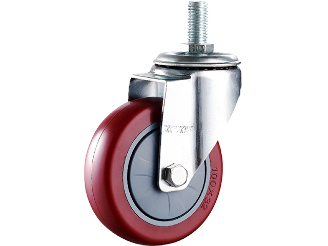 American style medium-sized plastic core polyurethane wheel