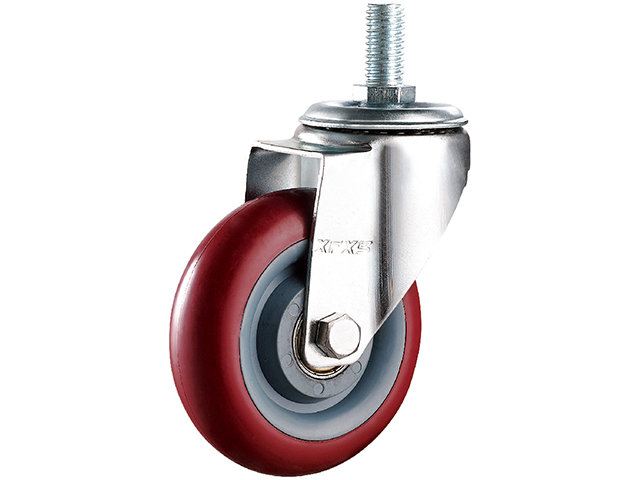 American style medium-sized plastic core polyurethane wheel