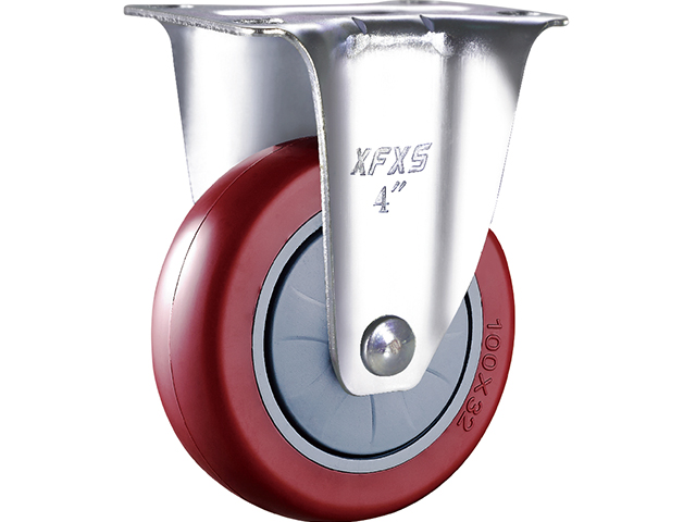 American style medium-sized plastic core polyurethane wheel