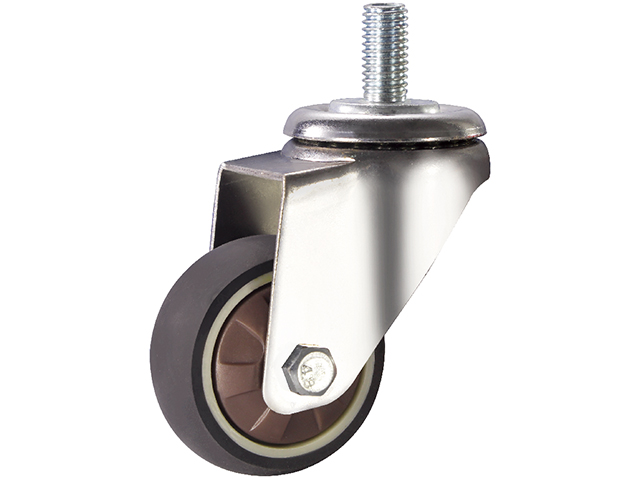 European style medium and light plastic core artificial rubber wheels