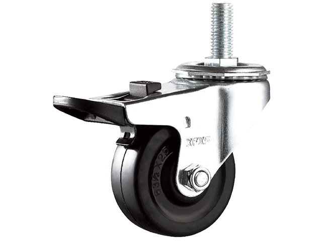 American style medium and light soft rubber wheels
