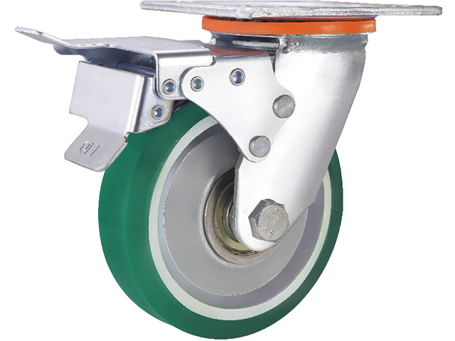 American heavy-duty steel core polyurethane wheels
